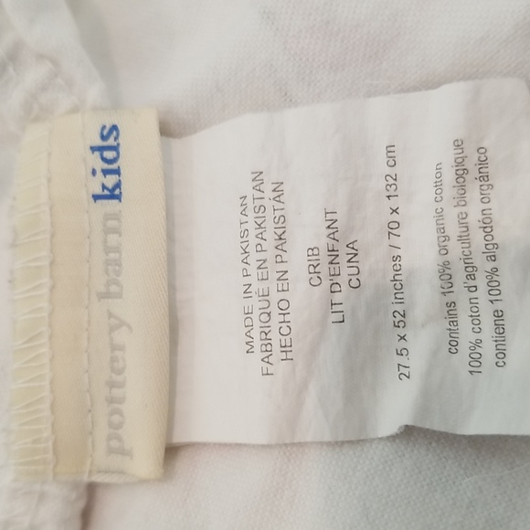 Pottery Barn Kids Harper Quilt & Sheet for Crib "M" and Winter Fitted Crib Sheet - Picture 14 of 14